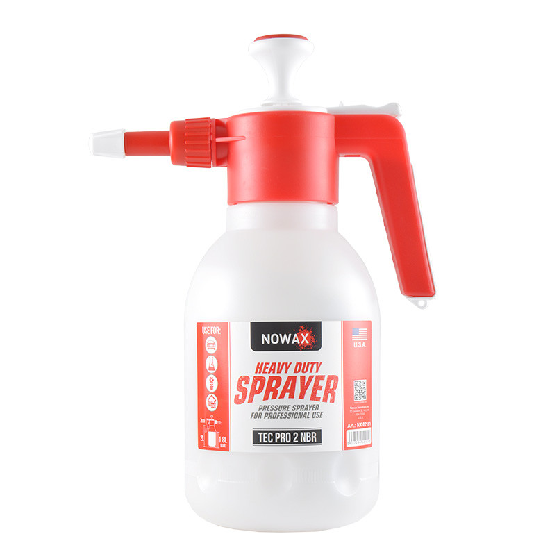 Насосний розпилювач Nowax Heavy duty sprayer TEC PRO 2 NBR 2 л пластик (NX02181)