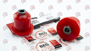 Втулка балки зад. 2108 поліуретан червона. 2шт. (2108-2914054) (BEG-LINE)