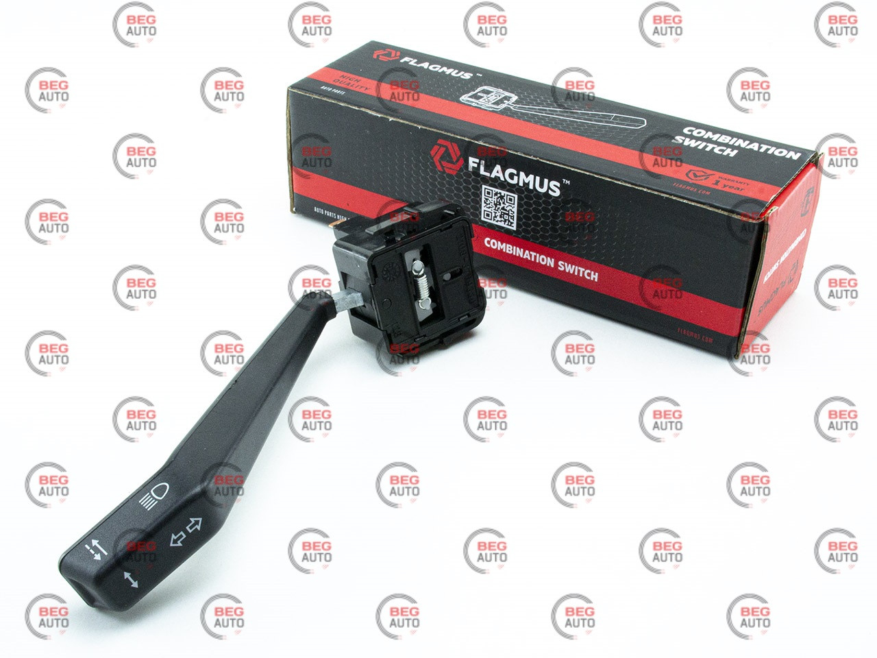 Перемикач повороту, світла 2108,2110,2141,1102 (2108-3709330) (Flagmus)