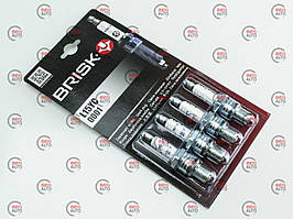 Свічки запалювання Brisk Super (L15YC) 2101 блістер (L15YC) (BRISK)