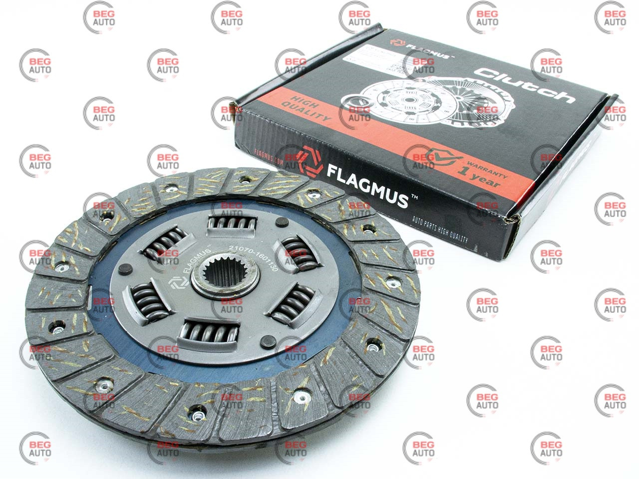 Диск зчеплення 2101 (2101-1601130) (Flagmus)