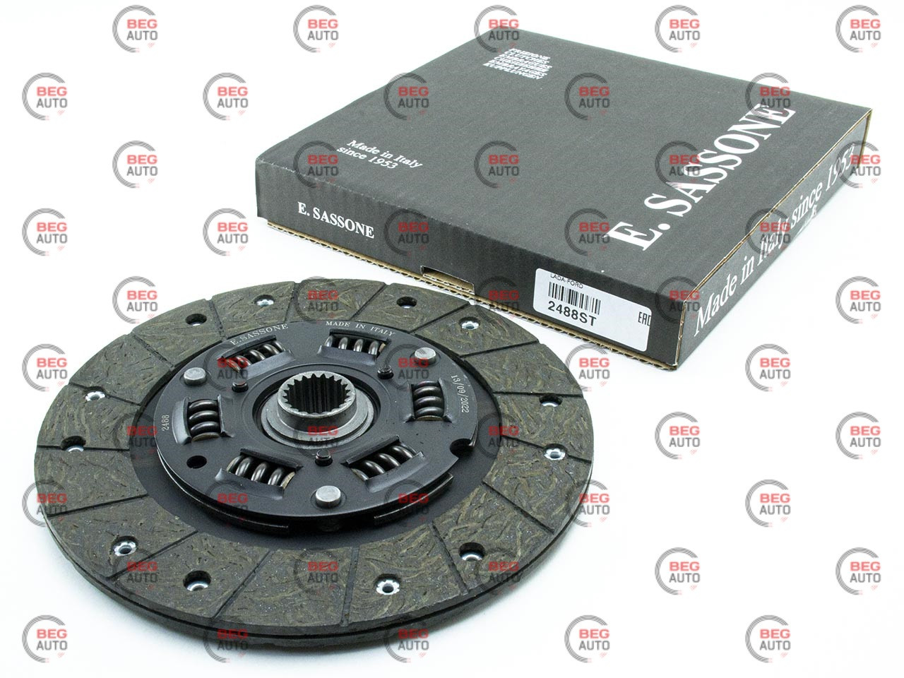 Диск зчеплення 2108 (2488) (SASSONE)