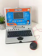 Ноутбук дитячий навчальний інтерактивний Lymo Toy SK 7073 (35 функцій, 11 ігор, 3 мови, мишка в комплекті)