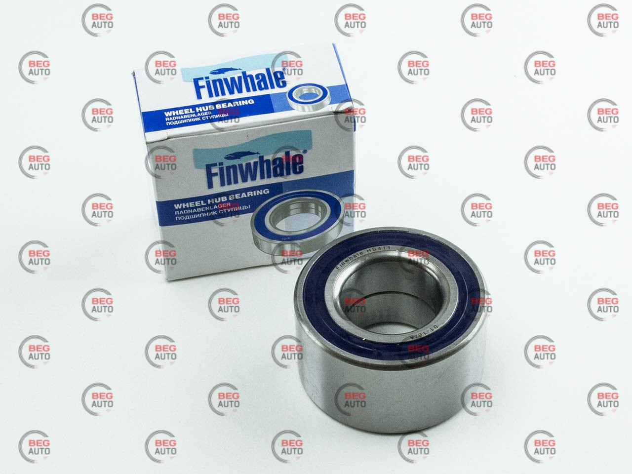 Підшипник передньої ступиці 1118, 2170 256707 (HB411) (1118-3103020) (FINWHALE)