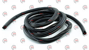 Ущільнювач дверей ВАЗ 2109 передній шт (3.45 м) (2109-6107018/Р-802) (AUTOELASTIKA)