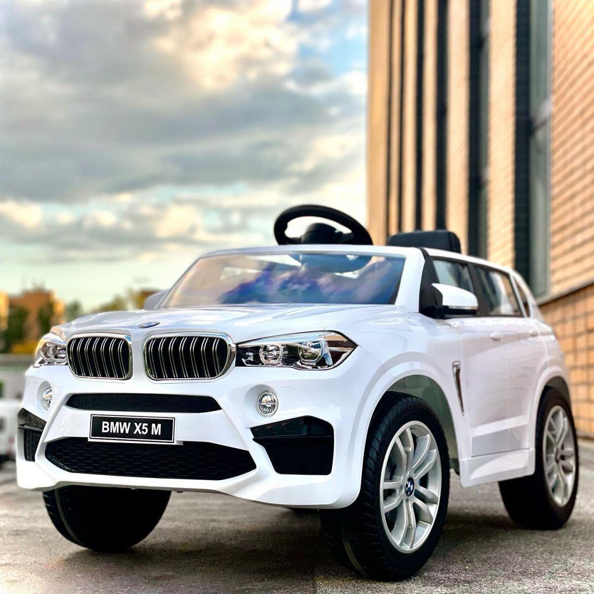 Дитячий електромобіль джип BMW X5M Bambi на акумуляторі, фото 1