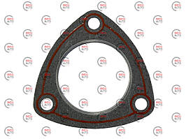 Прокладка приймальної труби 2110 1,6 трикутна з герм. Бцм () (БЦМ )