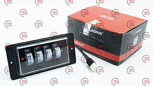 Фара протитум. Ваз-2110-15 led 40w 4 діод. Елемент.(метал. Корп.) (випис. По 2) () (Flagmus)