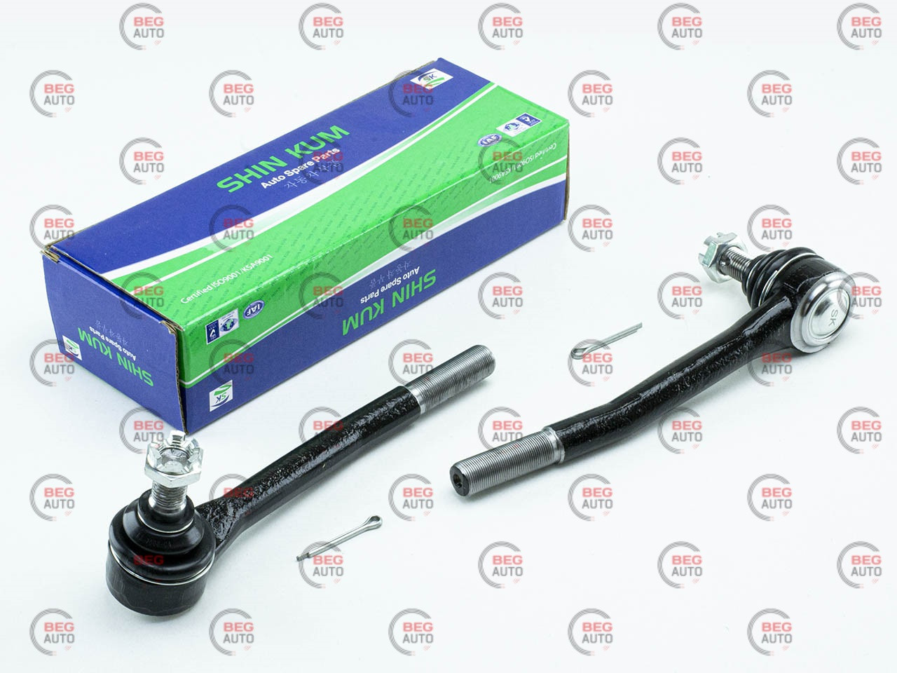 Наконечник тяги рул.2101 довгий внутрішній правий+лівий (2101-3003136) (SHIN KUM)