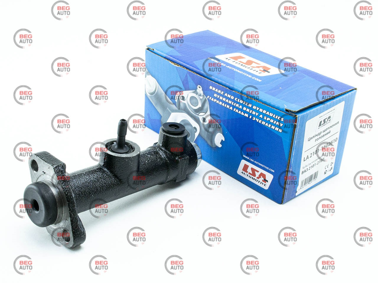 Циліндр зчеплення головний 2101  (LA 2101-1602610) (LSA)