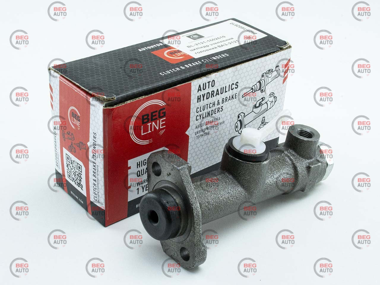 Циліндр зчеплення головний 2121 (2121-1602610) (BEG-LINE)