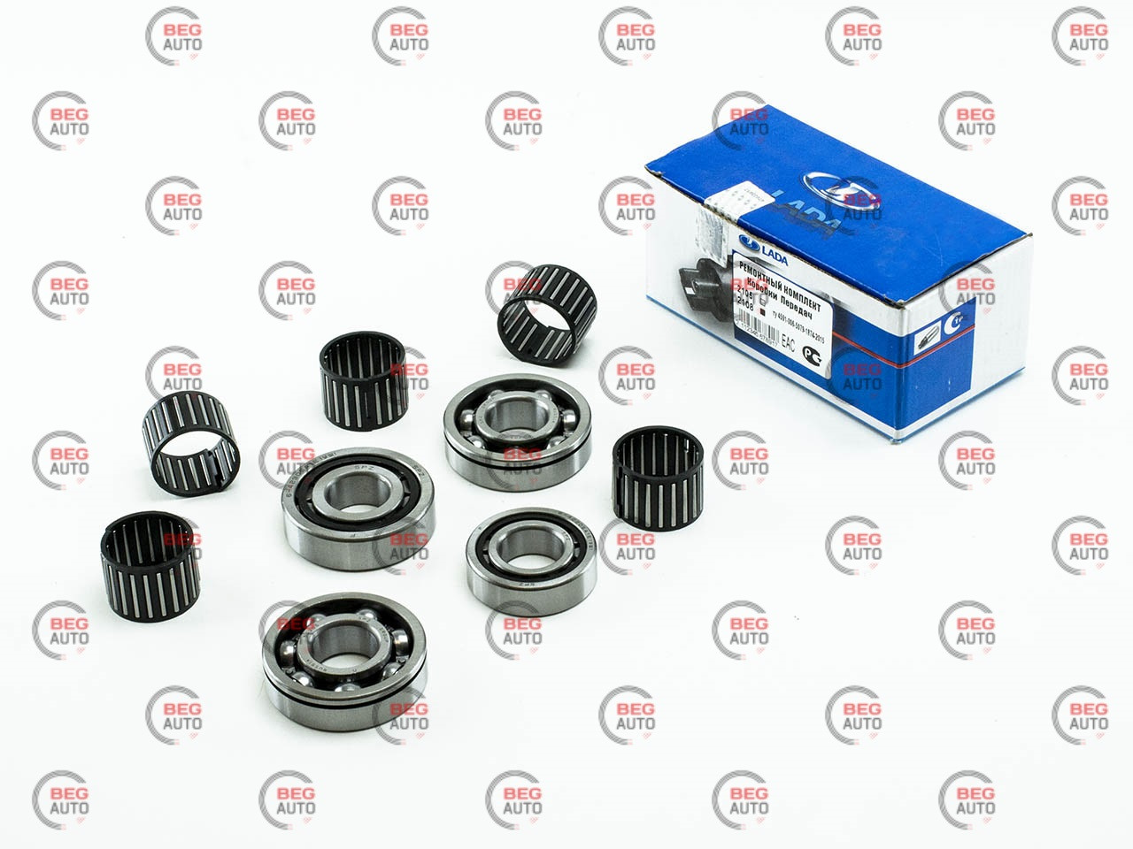 Ремкомплект КПП подшипники 2108 (5ст) () (Украина ТД) (ID#1941132742 ...