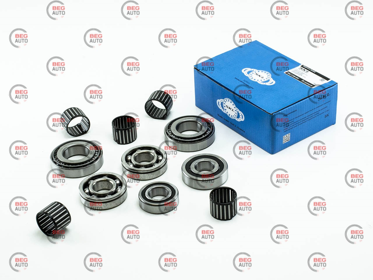 Ремкомплект КПП підшипники 2108 (5ст) () (SKL)|Купити в Texnoray за ...