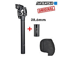 Амортизационный подседельный штырь Suntour NCX SP12 / SP17 28.6 mm с чехлом