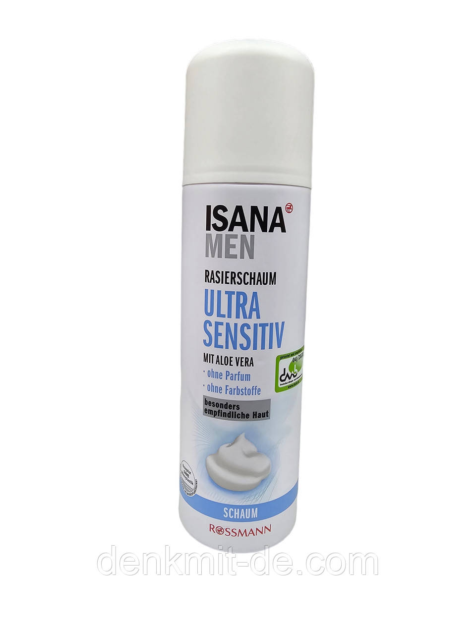 Піна для гоління Isana men Ultra sensitiv mit aloe Vera 300 мл.