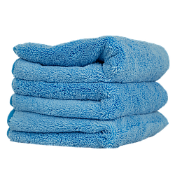 Рушник супер плюшевий, мікрофібра, синій Super Plush Towel 40 X 40см