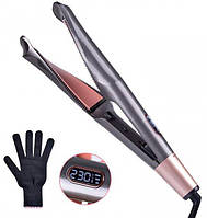 Спиральная плойка стайлер Curl & Hair Straightener 2в1 для завивки и выпрямления волос FRF74G