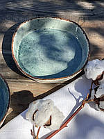 Тарілка "Глибока" 500 мл, "Коричневий Deep ocean"