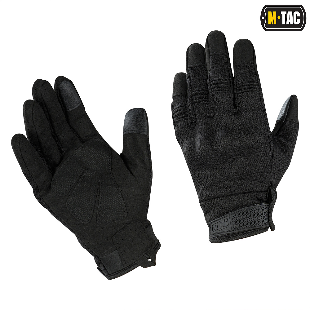 Рукавички сенсорні m-tac,тактичні рукавички mtac чорні,тактичні рукавички мтек,рукавички для поліцейських чорні,рукавички mtec
