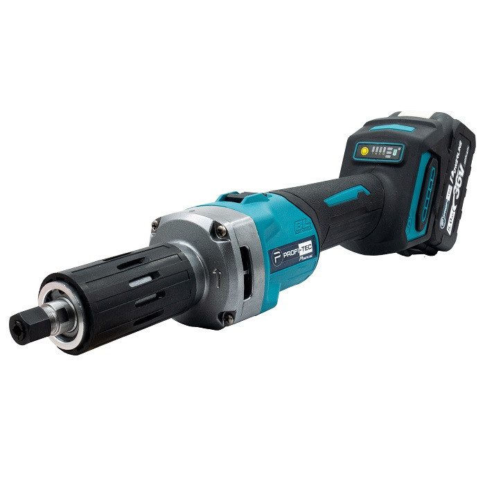 Акумуляторна пряма шліфмашина PROFI-TEC PDG36BL