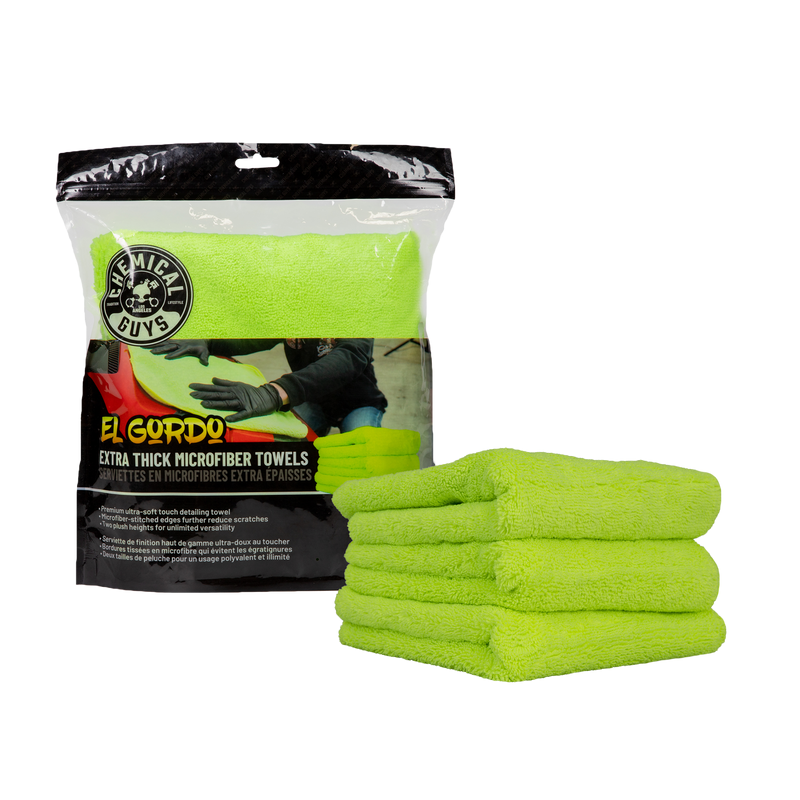 Рушник El Gordo Extra Thick Professional Microfiber Towel, Green 41 x 41см - 1 шт