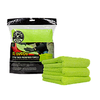 Полотенца из микрофибры Chemical Guys El Gordo Extra Thick Supra Green 41 x 41см