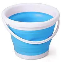 Ведро складное туристическое 10 литров SKL Collapsible Bucket BK322-01