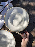 Тарілка для пасти 300 мл, «Cream коричневий Лофт»