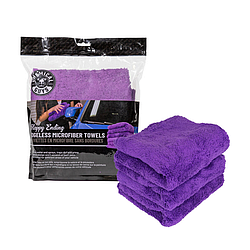 Рушник Happy Ending Edgeless Microfiber Towels, Purple 40 x 40 см