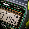 Наручний годинник Casio оригінал чорний F-91W retro collection, чоловічий Casio наручний годинник Касіо Ретро, фото 9