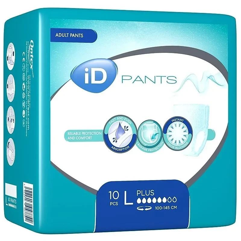 Підгузки-трусики для дорослих iD Pants Plus розмір L No10