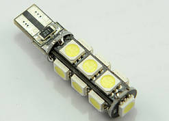 Світлодіодна лампочка T10 (W5W) 13 SMD з обманкою