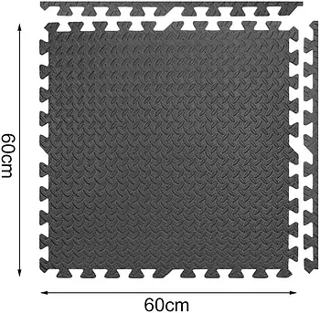 Мат-пазл WCG EVA 60х60х1.2 см 1 шт