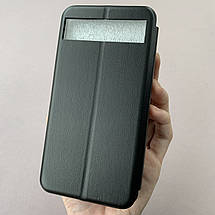 Чохол-книга для Google Pixel 6A книжка з підставкою на телефон гугл піксель 6а чорна stn, фото 2