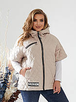 Жилетка жіноча з капюшоном, фото 2