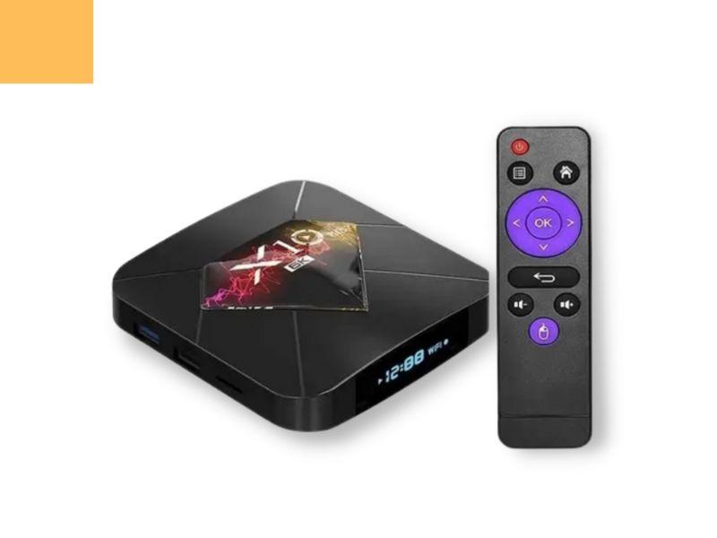 Смарт приставка Медіаплеєр стаціонарний Android TV Box XPRO X10 PLUS 4/64 Gb Android 9 (X10 PLUS), фото 1