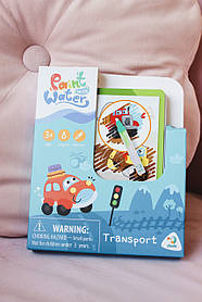 Блокнотик Малюй водою "DoDo", Транспорт