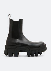 Eur35-46 Шкіряні чоловічі жіночі Черевики Баленсіага BALENCIAGA Bulldozer Chelsea boots