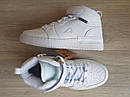 Хайтопи демі, кросівки утеплені American Club 103/22 білий розміри 33 34, фото 7
