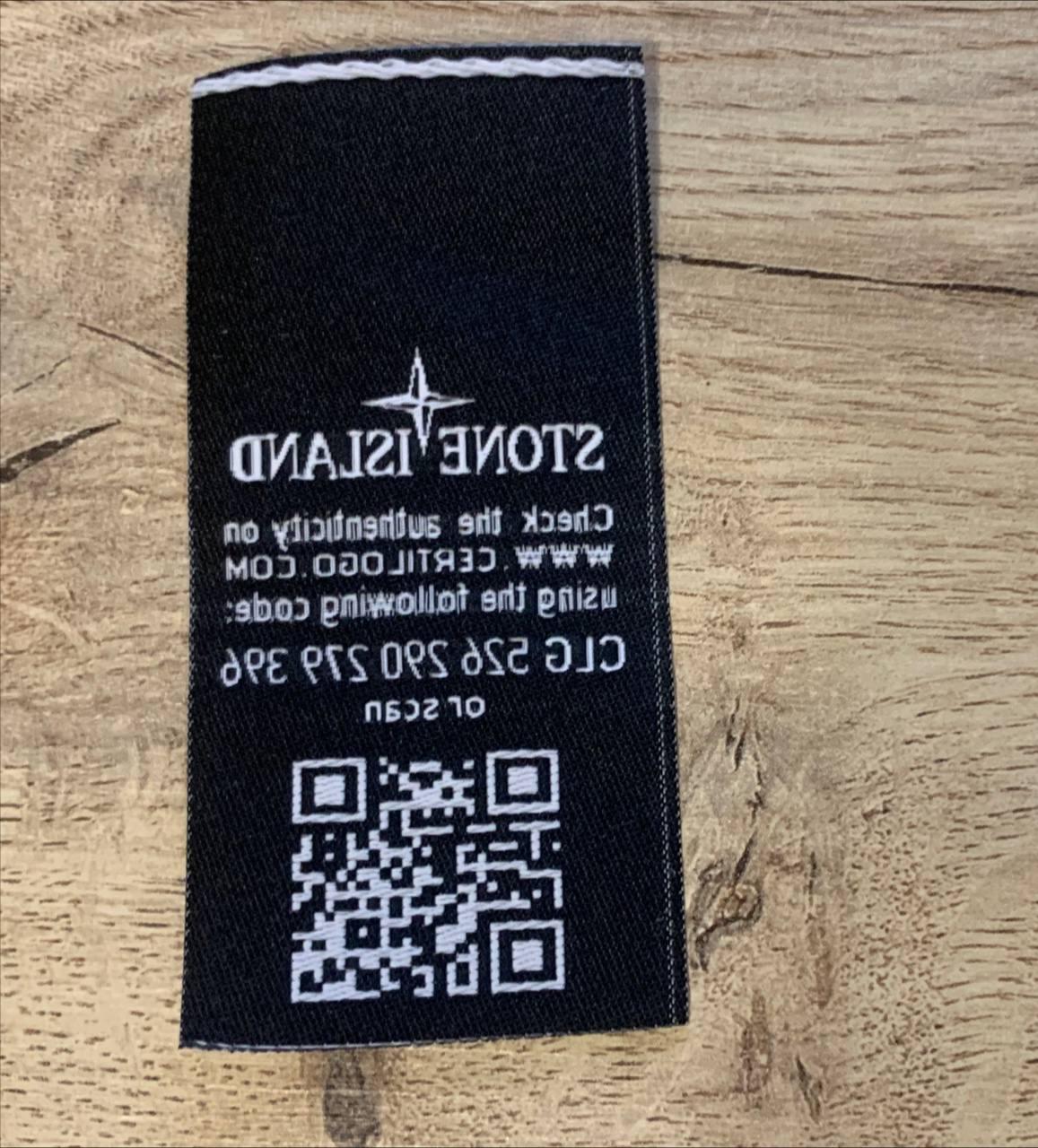 Купить Бирка stone island clg цлг код qr стон, цена 33 ₴ — Prom.ua (ID ...