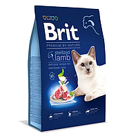 Brit Premium by Nature Sterilized Lamb 1,5 кг сухой корм для котов (166446-21) BE