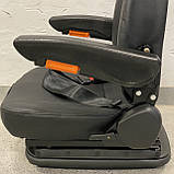 Сидіння, крісло МТЗ, ЮМЗ, Т-150 для спец/сельхоз техніки (з підлокітниками), фото 7