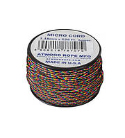 Веревка шнур микрокорд Atwood Rope MFG Micro Cord 38 m Dark Stripes