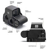 Комплект EOTech HHS V, приціл коліматорний EXPS3-4 з збільшувачем G45 5X, Колір: Black, фото 3