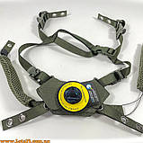 Підвісна система на шолом зсу фаст pasgt mich підвісна система на каску fast фаст OPS-CORE FAST ACH Team Wendy Cam Fit R, фото 2