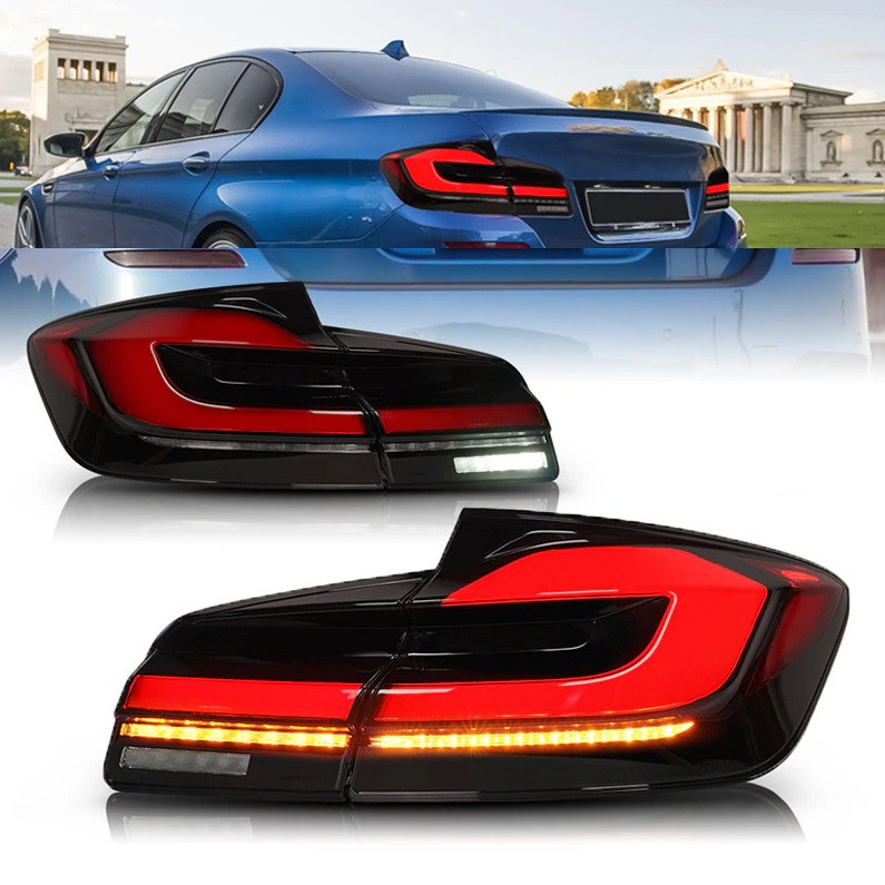 Ліхтарі BMW F10 тюнінг Led оптика (стиль G30)