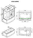Душовий бокс Vivia 169 RC 170x85, фото 2
