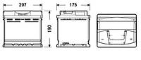 Акумулятор 50 Ah/12V EXIDE EXCELL Euro