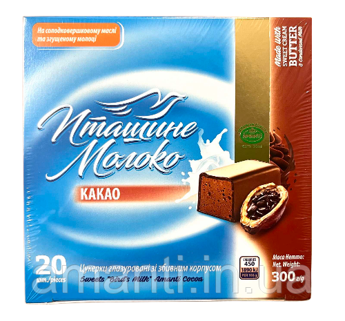 Пташине молоко "Какао", 300г