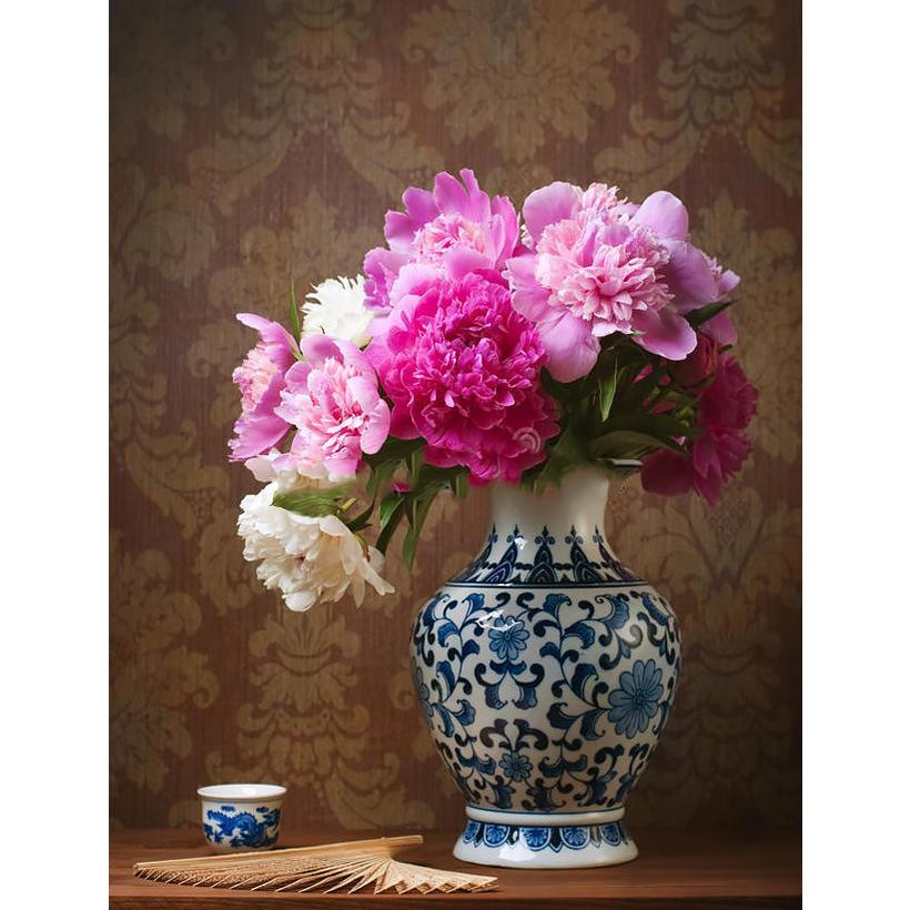 Картина за номерами 40x50 см DIY Півонії (FRA 73525)